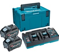 Набор PSK (2 аккумулятора BL4050F, зарядное устройство DC40RB, кейс MAKPAC тип 3) Makita 191U18-9