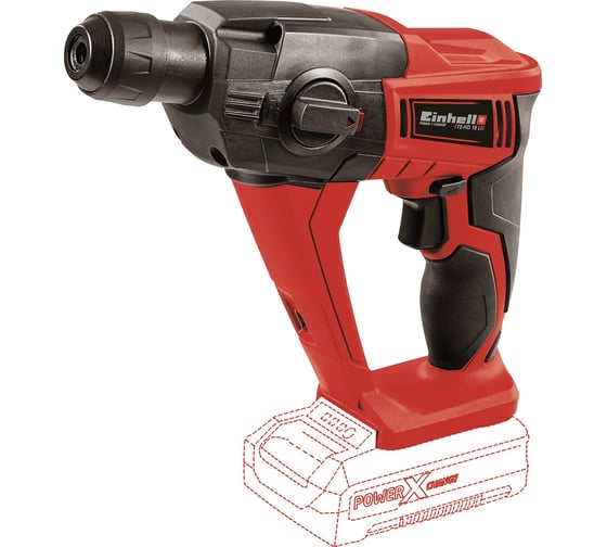 Аккумуляторный перфоратор Einhell PXC TE-HD 18 Li-Solo 4513812 15615642