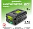 Аккумулятор G60B4, 60V, 4 А.ч GreenWorks 2918407 4