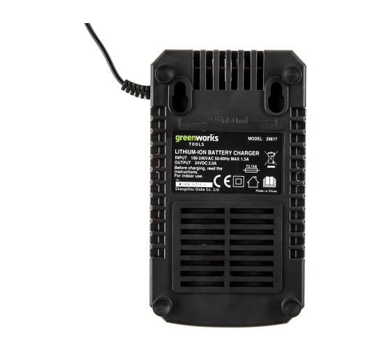 Зарядное устройство (2 А*ч/ 4 А*ч; 24 В) G24C Greenworks 2913907
