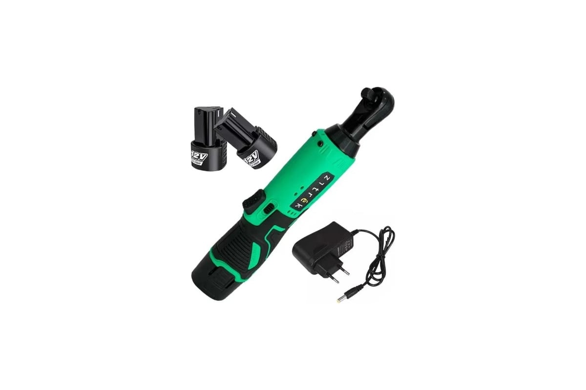 Аккумуляторная трещотка Zitrek ZKRW12 12 B, Li-Ion акк., 2x2.0 Ач 063 ...