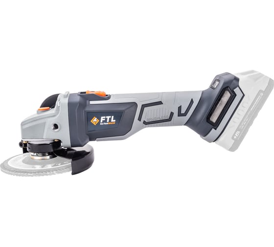 Аккумуляторная угловая шлифовальная машина FTL ag-x 125/20v Evo бесщеточный двигатель, 20 В, без АКБ 8049