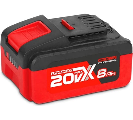 Аккумулятор (20В; 8.0 Ач; 160Wh; Li-ion 21700) Crown CAB208016XE CB