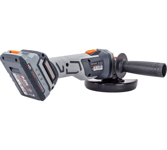 Аккумуляторная угловая шлифовальная машина FTL ag-x 125/20v Evo, бесщеточный двигатель 20 В, в комплекте 8080