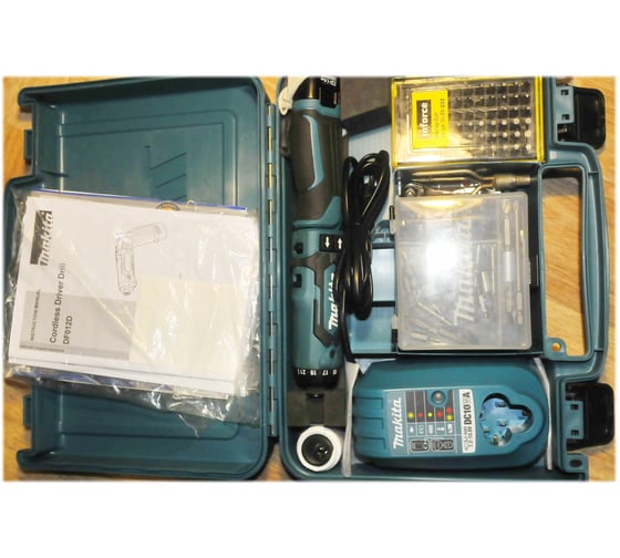 Аккумуляторная отвертка Makita DF012DSE - выгодная цена, отзывы ...