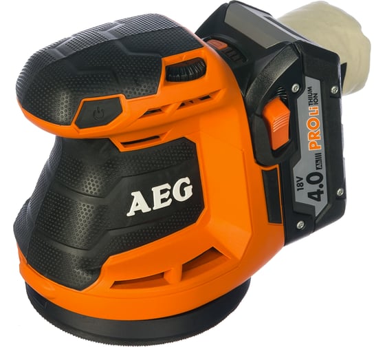 Эксцентриковая шлифмашина AEG BEX18-125 LI-402C 451087 1