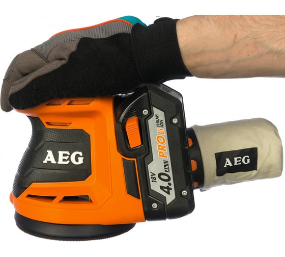 Эксцентриковая шлифмашина AEG BEX18-125 LI-402C 451087