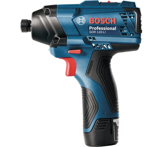 Набор аккумуляторного инструмента Bosch: дрель-шуруповерт GSR 120-LI Professional + импульсный гайковерт GDR 120-LI Professional 0.601.9F0.002