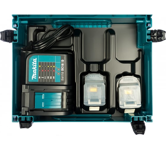 Аккумулятор BL1815N 2 шт. (18В;1.5 А*ч; Li-ion) + зарядное устройство DC18SD Makita 197143-8