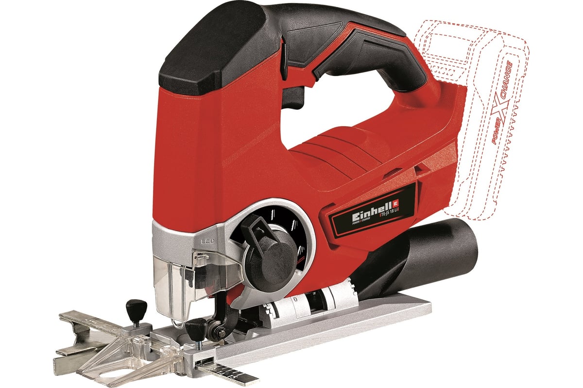 Аккумуляторный лобзик Einhell PXC TE-JS 18 Li-Solo 4321200 - выгодная ...