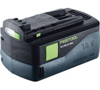 Батарея аккумуляторная BP 18 Li 5.2 AS (18 В; 5.2 А*ч; Li-Ion) FESTOOL 200181