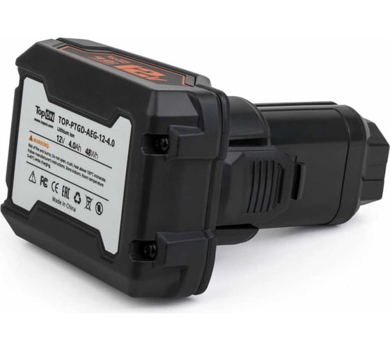 Аккумулятор для AEG L1240 12V 4.0AH (LI-ION) PN: 4932430166 TopOn TOP-PTGD-AEG-12-4.0