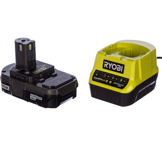 Набор Ryobi ONE+ RC18120-113 5133003354 аккумулятор (18 В; 1.3 А*ч; Li-Ion) и зарядное устройство RC18120