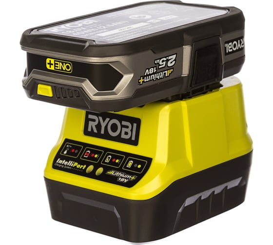 Набор Ryobi ONE+ RC18120-125 5133003359 аккумулятор (18 В; 2.5 А*ч; Li-Ion) и зарядное устройство RC18120