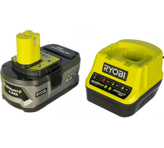 Набор Ryobi ONE+ RC18120-140 5133003360 аккумулятор (18 В; 4.0 A*ч; Li-Ion) и зарядное устройство RC18120
