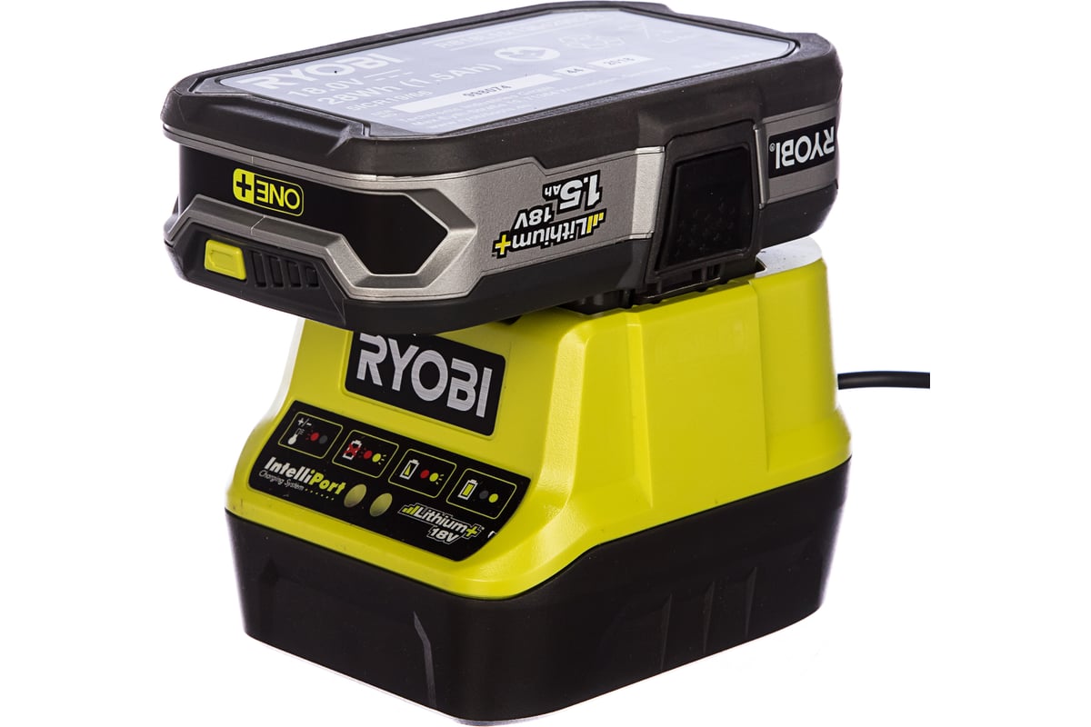 Набор Ryobi ONE+ RC18120-115 5133003357 аккумулятор (18 В; 1.5 А*ч; Li .
