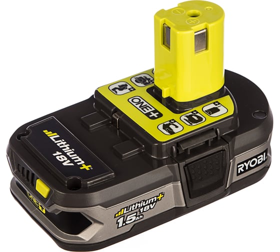 Набор Ryobi ONE+ RC18120-115 5133003357 аккумулятор (18 В; 1.5 А*ч; Li-Ion) и зарядное устройство RC18120