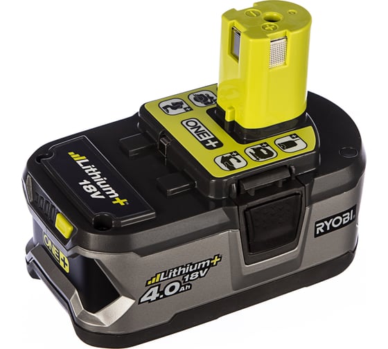 Набор Ryobi ONE+ RC18120-240 5133003363 аккумулятор (18 В; 4.0 А*ч; Li-Ion) 2 шт. и зарядное устройство RC18120