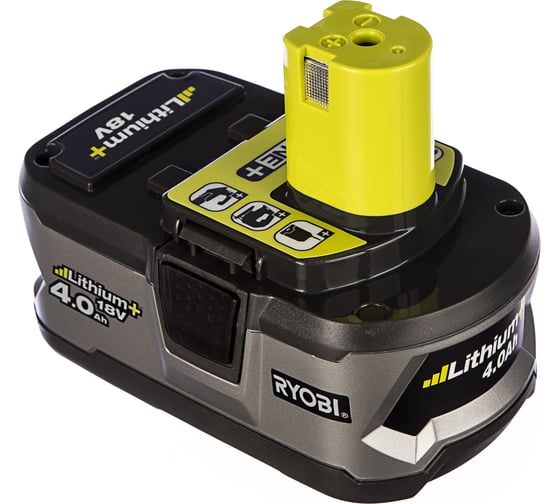 Набор Ryobi ONE+ RC18120-240 5133003363 аккумулятор (18 В; 4.0 А*ч; Li-Ion) 2 шт. и зарядное устройство RC18120