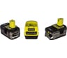 Набор Ryobi ONE+ RC18120-240 5133003363 аккумулятор (18 В; 4.0 А*ч; Li-Ion) 2 шт. и зарядное устройство RC18120