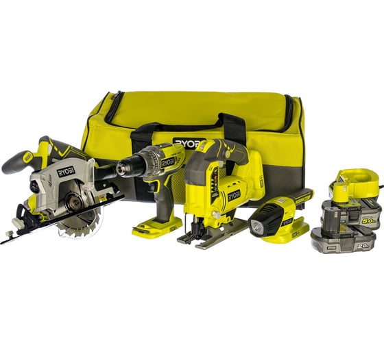 Набор аккумуляторных инструментов Ryobi ONE+ R18CK4A-252S 5133003579