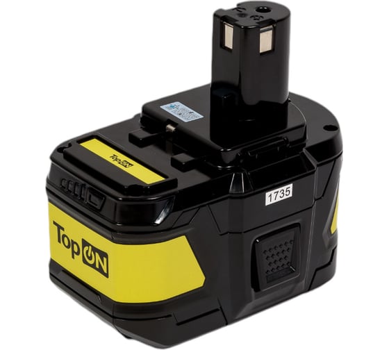 Аккумулятор для RYOBI 18V 7.5AH (LI-ION) PN: RB18L90 TopOn TOP-PTGD-RY-18-7.5 1