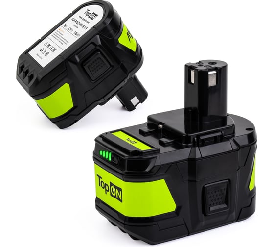 Аккумулятор для RYOBI 18V 7.5AH (LI-ION) PN: RB18L90 TopOn TOP-PTGD-RY-18-7.5