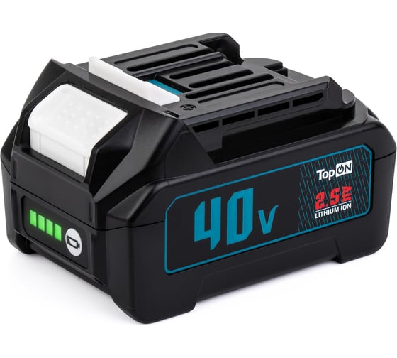 Аккумулятор 40V 2.5AH (LI-ION) PN: Y2023 TopOn TOP-MAK-BL4025