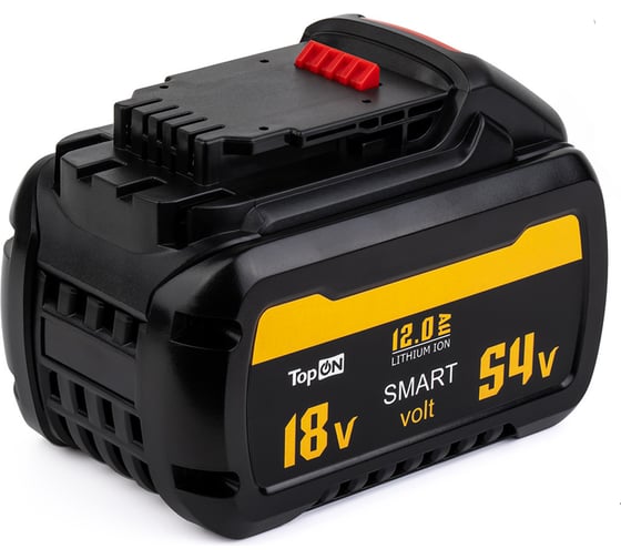 Аккумулятор для DEWALT XR FLEX VOLT 54V 12.0AH (LI-ION) TopOn TOP-DE-DCB548