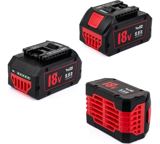 Аккумулятор для BOSCH PROCORE 18V 5.5AH (LI-ION) TopOn TOP-BOSPRO-18.5.5