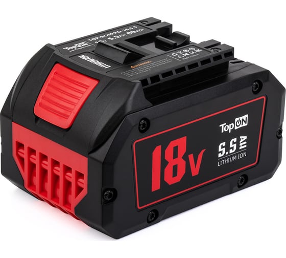 Аккумулятор для BOSCH PROCORE 18V 5.5AH (LI-ION) TopOn TOP-BOSPRO-18.5.5