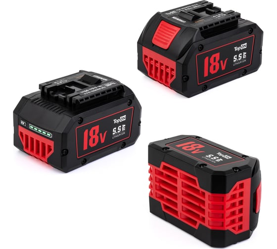 Аккумулятор для BOSCH PROCORE 18V 5.5AH (LI-ION) TopOn TOP-BOSPRO-18.5.5