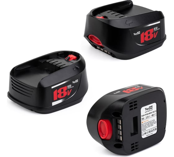 Аккумулятор для BOSCH ART 18V 2.5AH (LI-ION) PN: 2 607 336 040 TopOn TOP-PTGD-BOS-18-2.5
