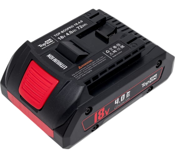Аккумулятор для BOSCH PROCORE 18V 4.0AH (LI-ION) TopOn TOP-BOSPRO-18.4.0