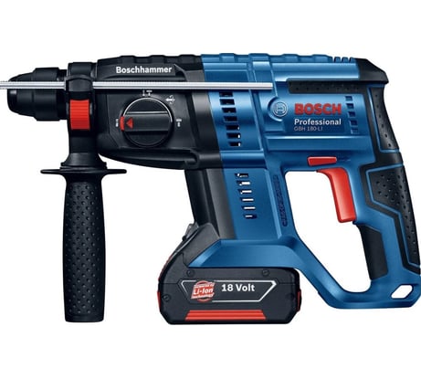 Аккумуляторный перфоратор Bosch GBH 180-LI 0.611.911.023