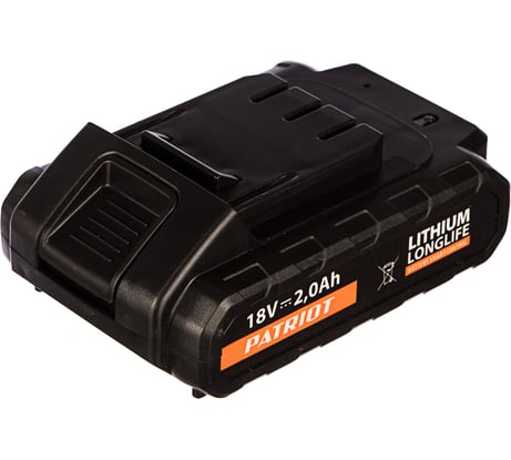 Аккумулятор для BR 181Li (18 В; 2.0 А*Ч; Li-ion) PATRIOT 180201102