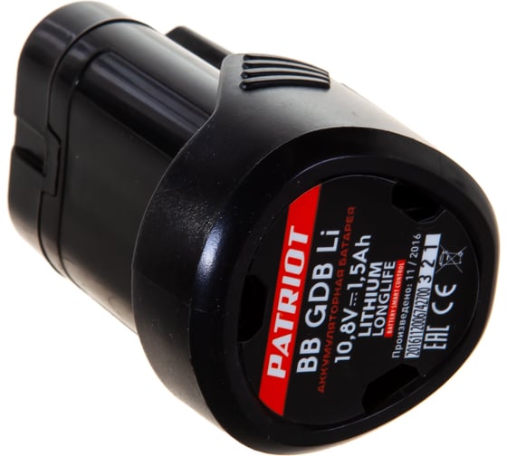 Аккумулятор для шуруповертов BOSCH (10.8 В; 1.5 А*ч; Li-Ion) BB-GDB-Li PATRIOT 190200108
