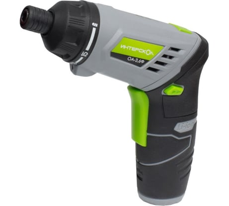 Аккумуляторная отвертка Интерскол ОА-3,6Ф 433.3.2.00