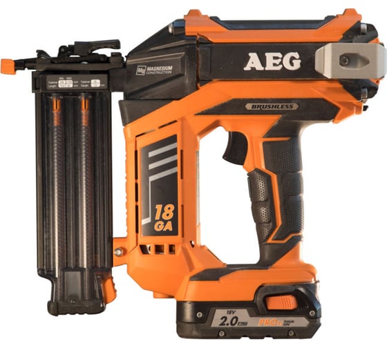 Аккумуляторный гвоздезабиватель AEG B18N18-0 4935451535