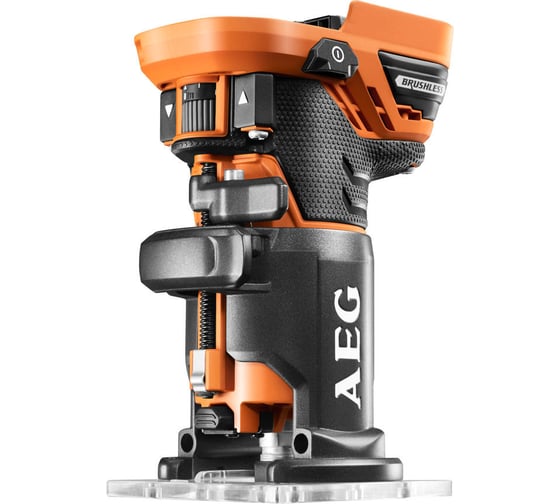 Бесщеточный аккумуляторный кромочный фрезер AEG BOF18BL-0 4935459584