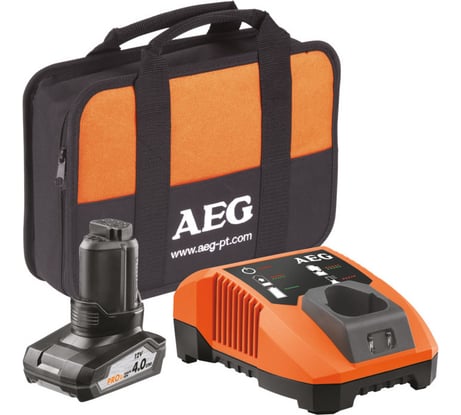 Аккумулятор (12 В; 4.0 А*ч; Li-Ion) + зарядное устройство SET 1240BL AEG 4932430393