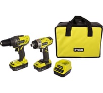 Набор инструмента Ryobi ONE+ R18DDID-220S 5133003577