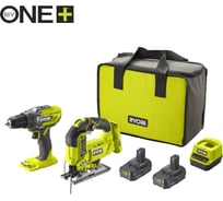 Набор инструмента Ryobi ONE+ R18DDJS-220S 5133003575