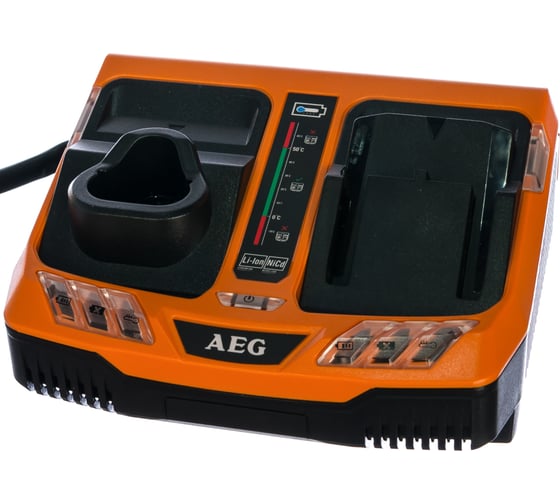 Аккумулятор L1850R (18 В; 5.0 А.ч.; Li-ion) + зарядное устройство BLK1218 + сумка AEG SETL1850BLK 4932451629