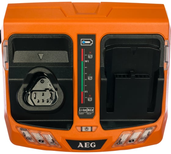 Аккумулятор L1850R (18 В; 5.0 А.ч.; Li-ion) + зарядное устройство BLK1218 + сумка AEG SETL1850BLK 4932451629