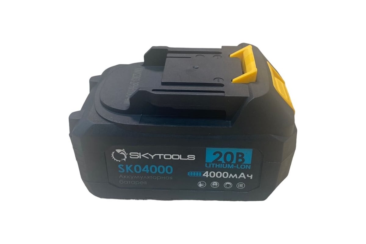 Аккумуляторная батарея 4.0 Ач, 20 В Skytools SK04000 - выгодная цена ...