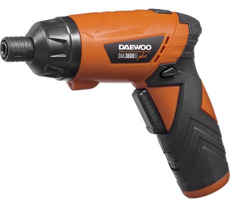 Аккумуляторная отвертка DAEWOO с набором бит и насадок DAА 3600Li Plus
