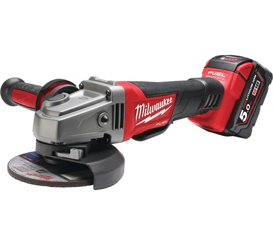 Аккумуляторная угловая шлифмашина Milwaukee M18 CAG125XPD-502X FUEL 4933448864 1