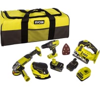 Набор инструментов Ryobi ONE+ R18CK4B-252S 5133003620