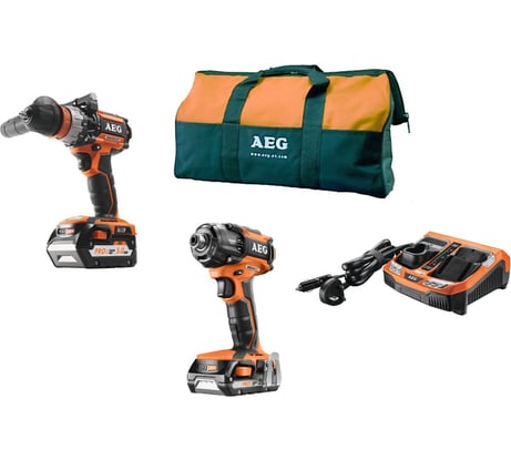 Набор инструментов AEG JP18C2LI-X02B 4935459114